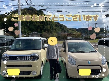 ★カラーも可愛いスマイル納車★